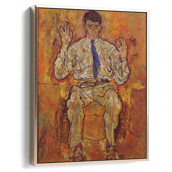 Portrait of Albert Paris von Gutersloh (1918) by Egon Schiele