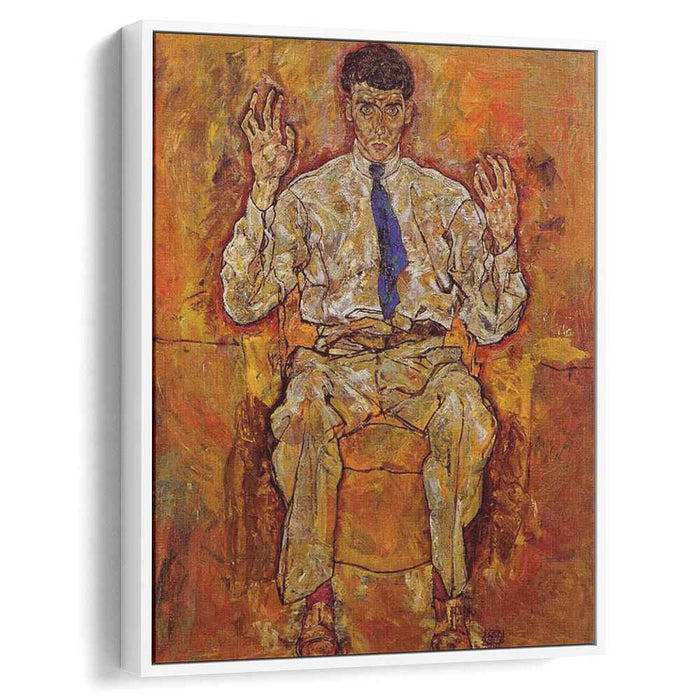 Portrait of Albert Paris von Gutersloh (1918) by Egon Schiele