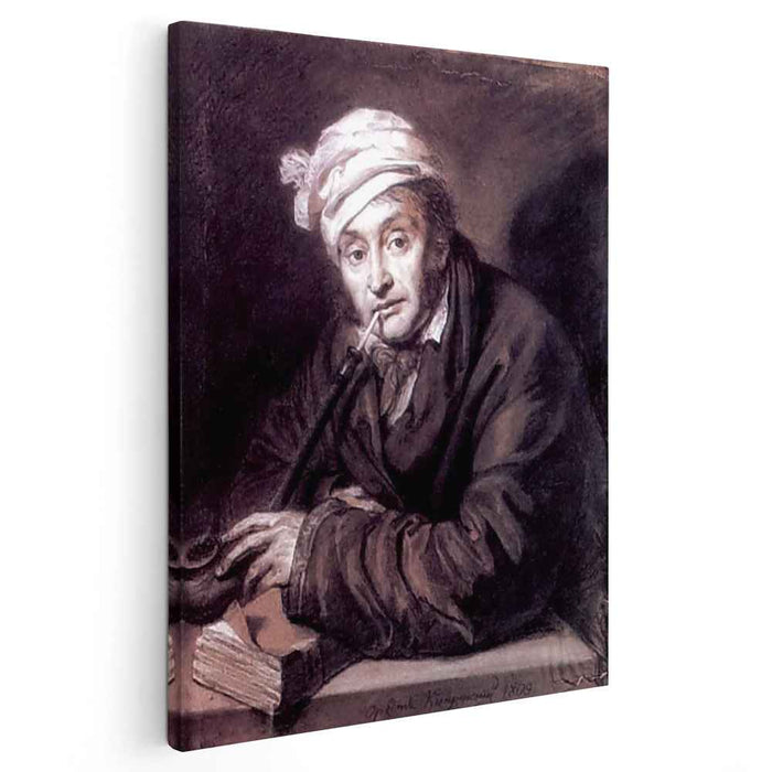 Portrait of Alexei Davydov (1809) by Orest Kiprensky