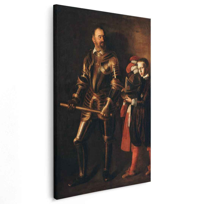 Portrait of Alof de Wignacourt and his Page (1608) by Caravaggio