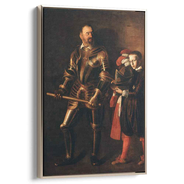 Portrait of Alof de Wignacourt and his Page (1608) by Caravaggio