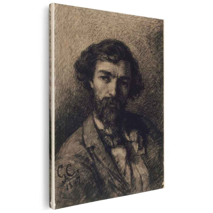 Portrait of Alphonse Promayet (1847) by Gustave Courbet