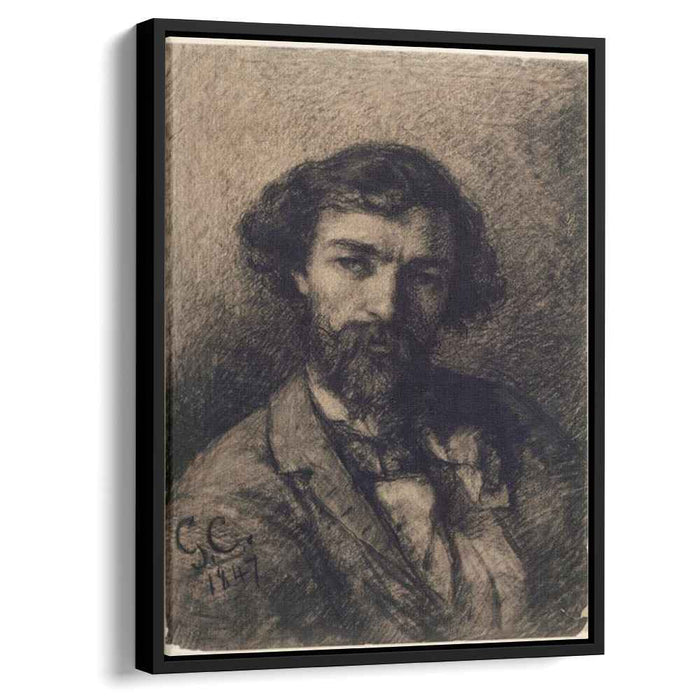 Portrait of Alphonse Promayet (1847) by Gustave Courbet