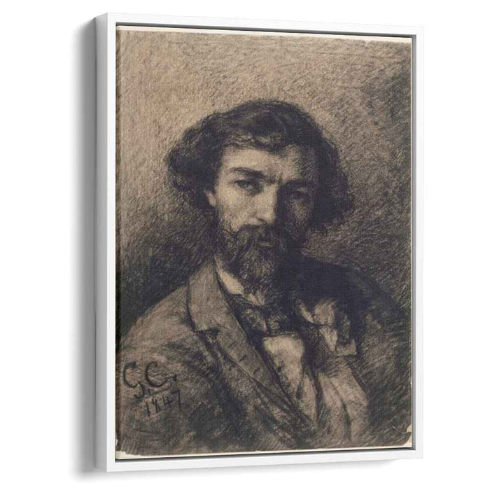 Portrait of Alphonse Promayet (1847) by Gustave Courbet