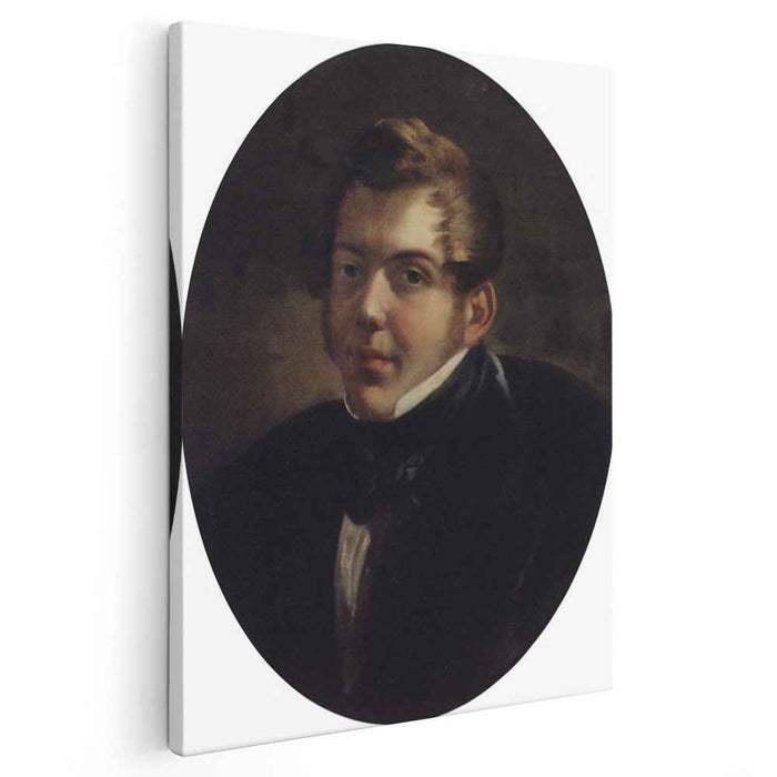 Portrait of an Architect M.O. Lopyrevskiy (1836) by Karl Bryullov