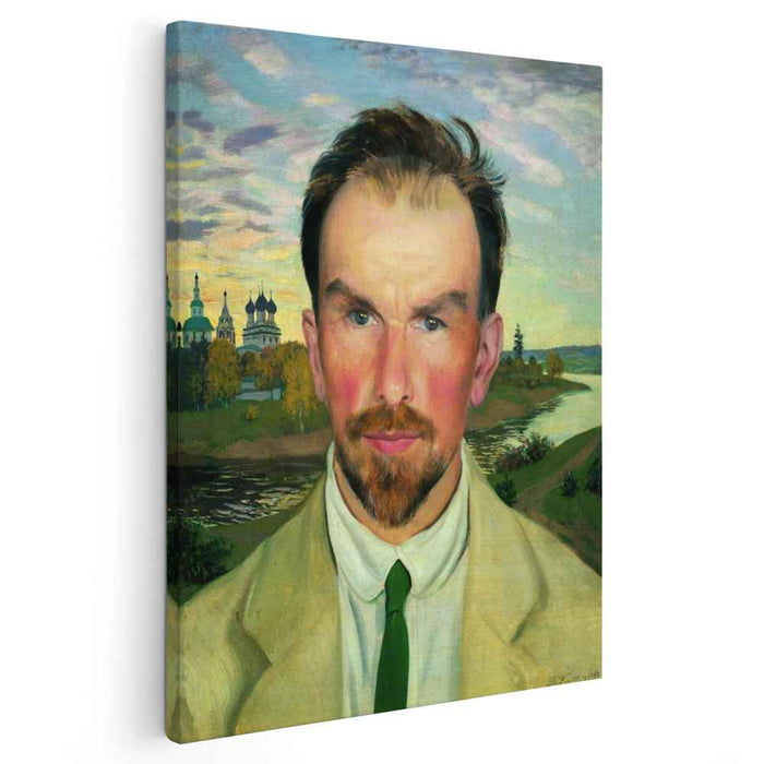 Portrait of an Art Historian and Restorer Alexander Anisimov (1915) by Boris Kustodiev