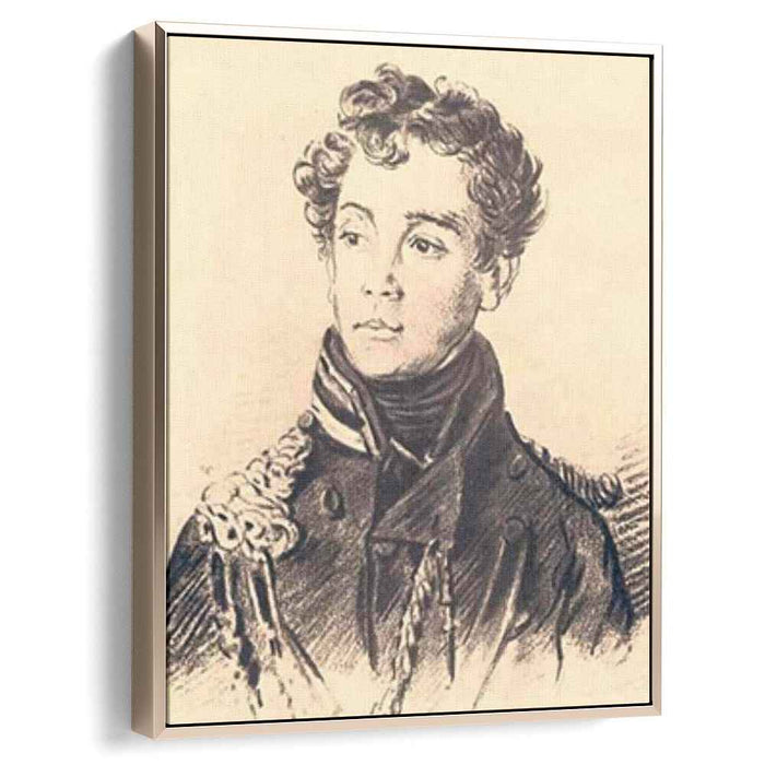 Portrait of an officer (1813) by Orest Kiprensky