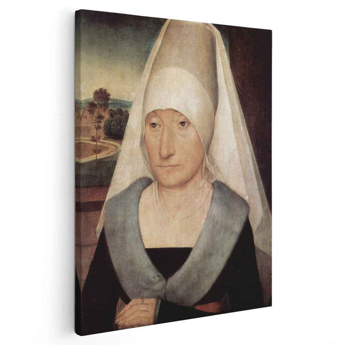 Portrait of an old woman (1472) by Hans Memling