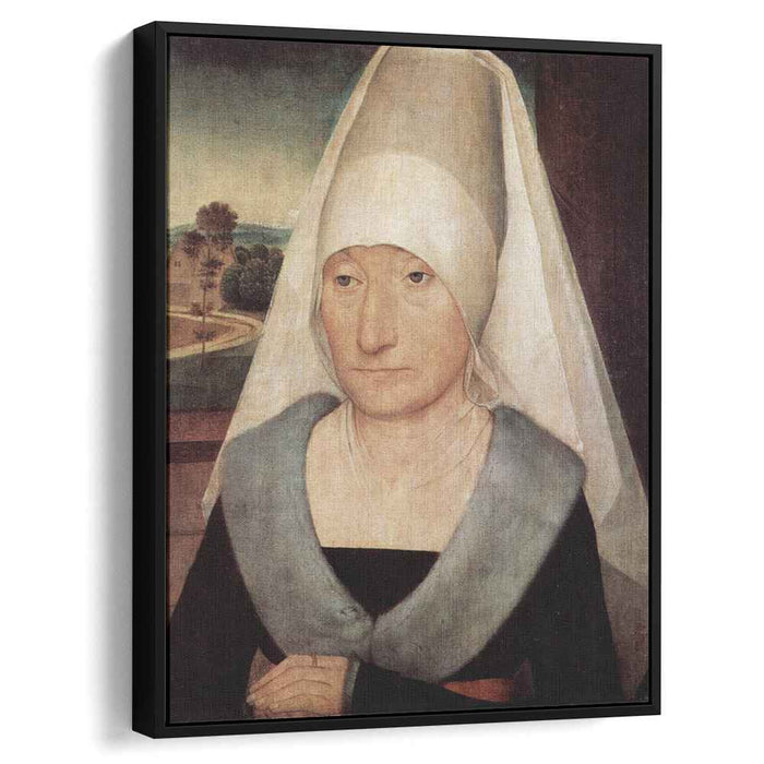 Portrait of an old woman (1472) by Hans Memling