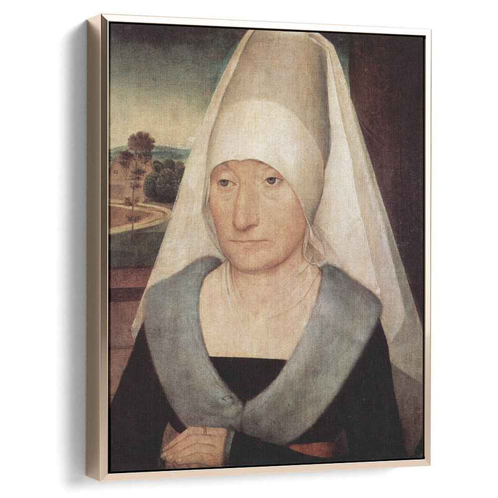 Portrait of an old woman (1472) by Hans Memling