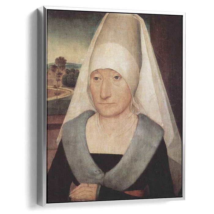 Portrait of an old woman (1472) by Hans Memling