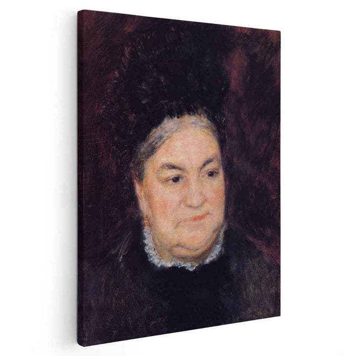 Portrait of an Old Woman (Madame le Coeur) (1878) by Pierre-Auguste Renoir