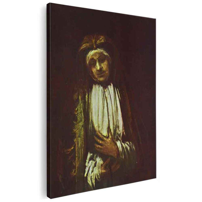 Portrait of an Old Woman (1660) by Rembrandt