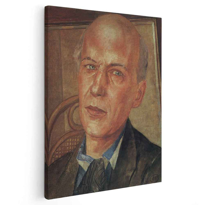 Portrait of Andrei Bely (1932) by Kuzma Petrov-Vodkin