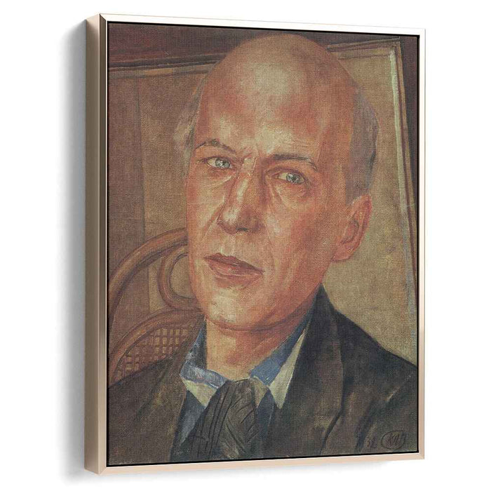 Portrait of Andrei Bely (1932) by Kuzma Petrov-Vodkin