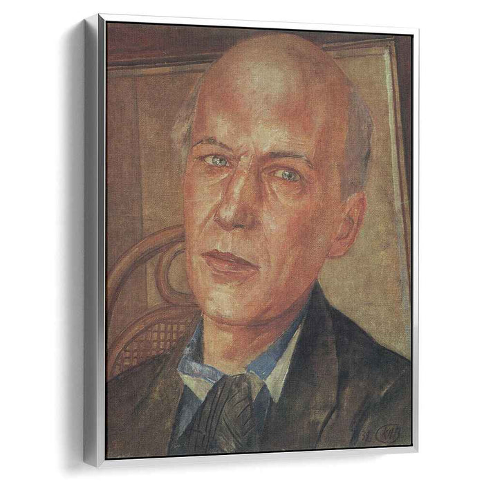 Portrait of Andrei Bely (1932) by Kuzma Petrov-Vodkin