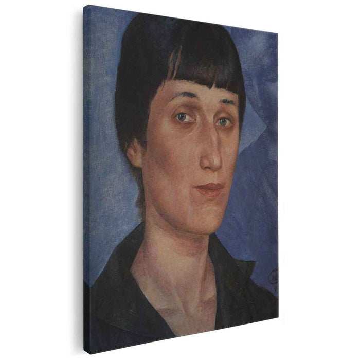 Portrait of Anna Akhmatova (1922) by Kuzma Petrov-Vodkin