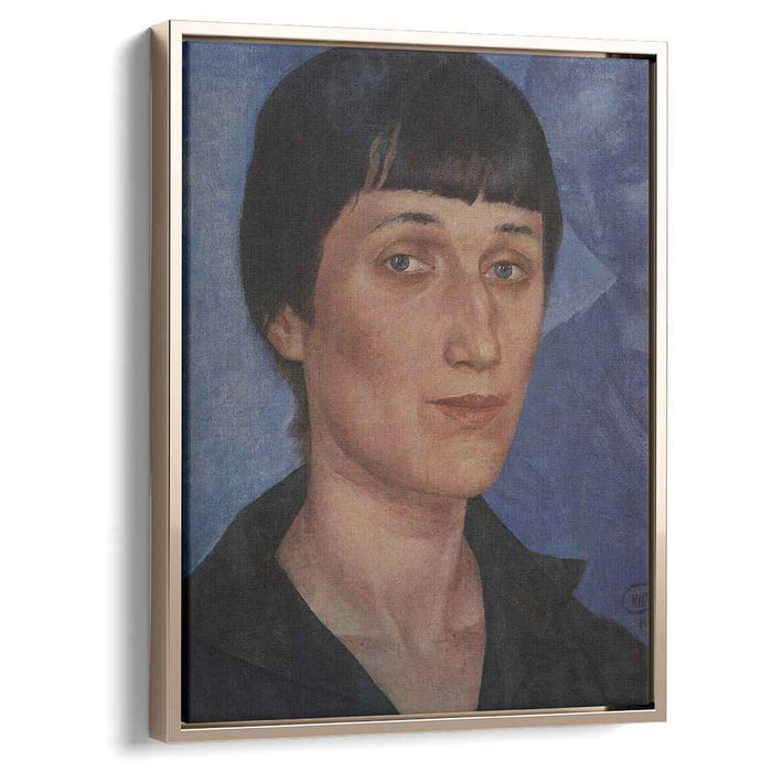 Portrait of Anna Akhmatova (1922) by Kuzma Petrov-Vodkin