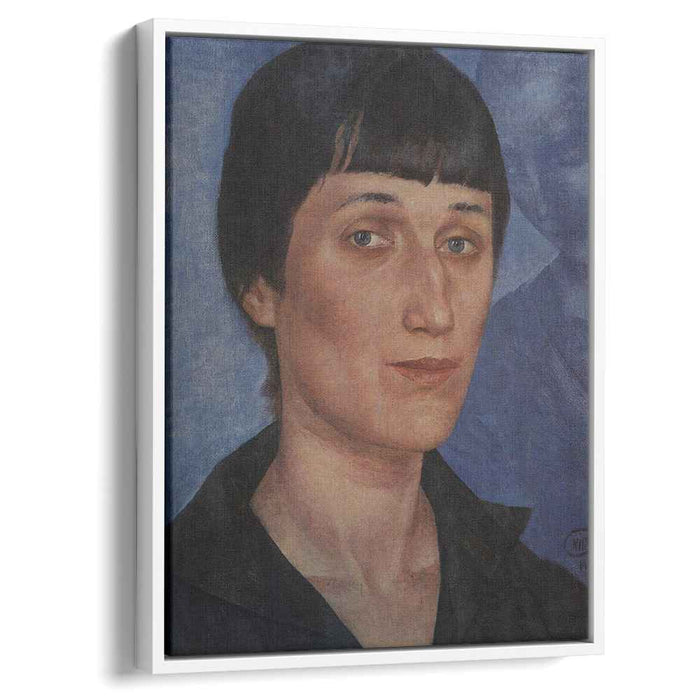 Portrait of Anna Akhmatova (1922) by Kuzma Petrov-Vodkin