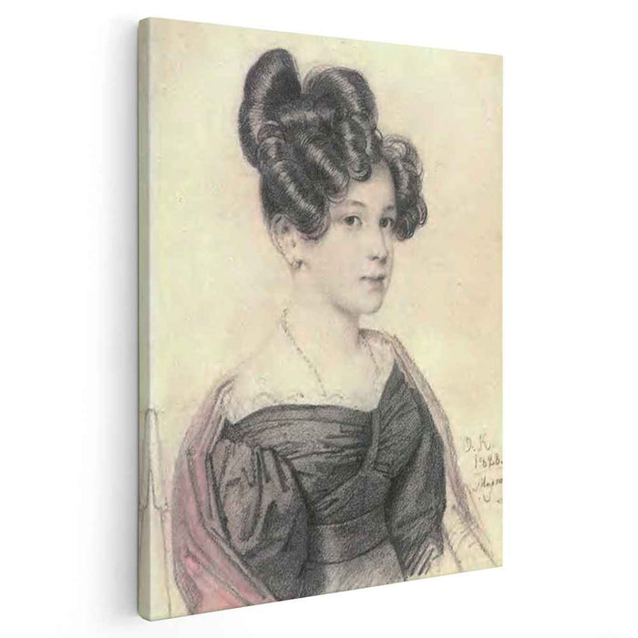 Portrait of Anna Olenina (1828) by Orest Kiprensky