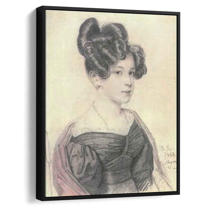 Portrait of Anna Olenina (1828) by Orest Kiprensky