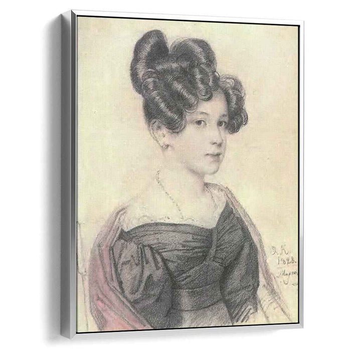 Portrait of Anna Olenina (1828) by Orest Kiprensky