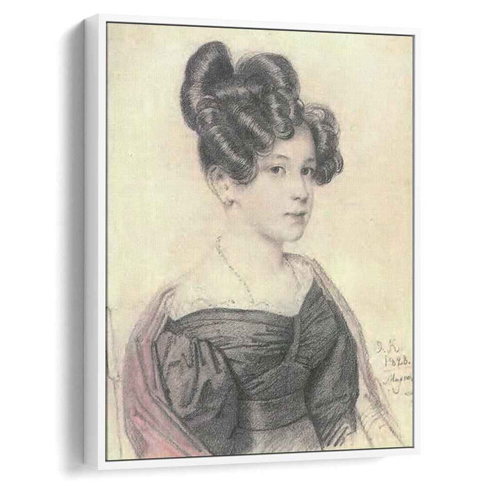 Portrait of Anna Olenina (1828) by Orest Kiprensky