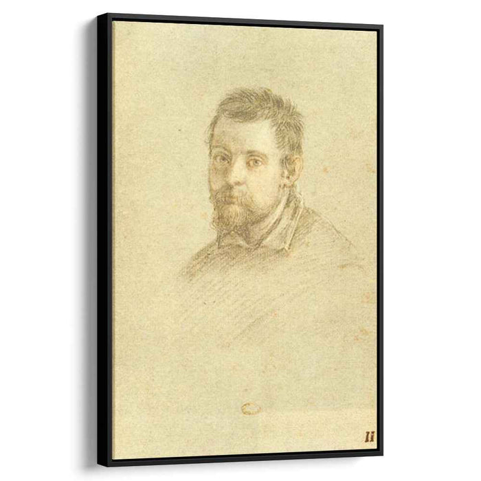 Portrait of Annibale Carracci by Annibale Carracci