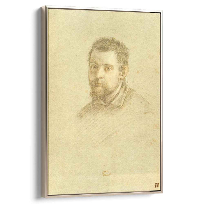 Portrait of Annibale Carracci by Annibale Carracci