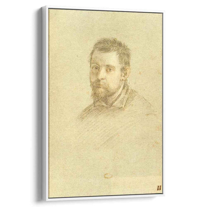 Portrait of Annibale Carracci by Annibale Carracci