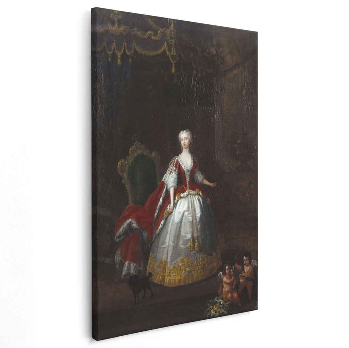 Portrait of Augusta of Saxe Gotha (1738) by William Hogarth