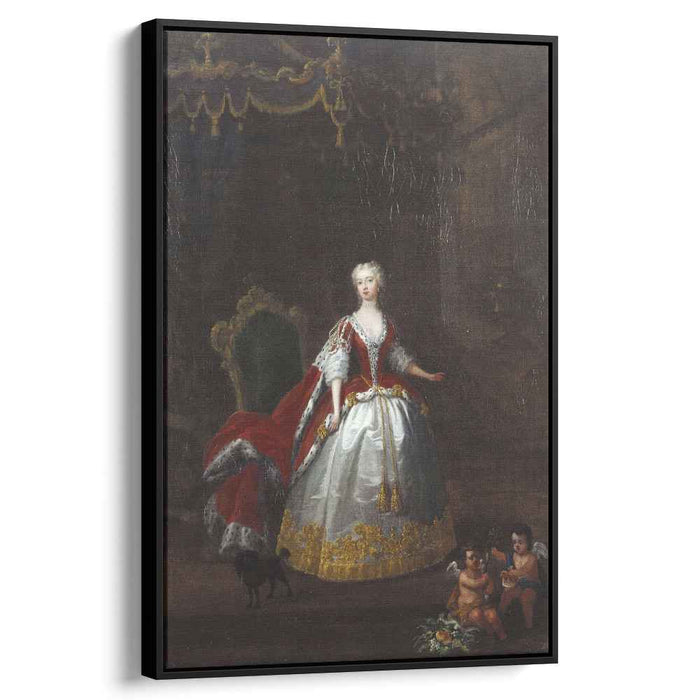 Portrait of Augusta of Saxe Gotha (1738) by William Hogarth