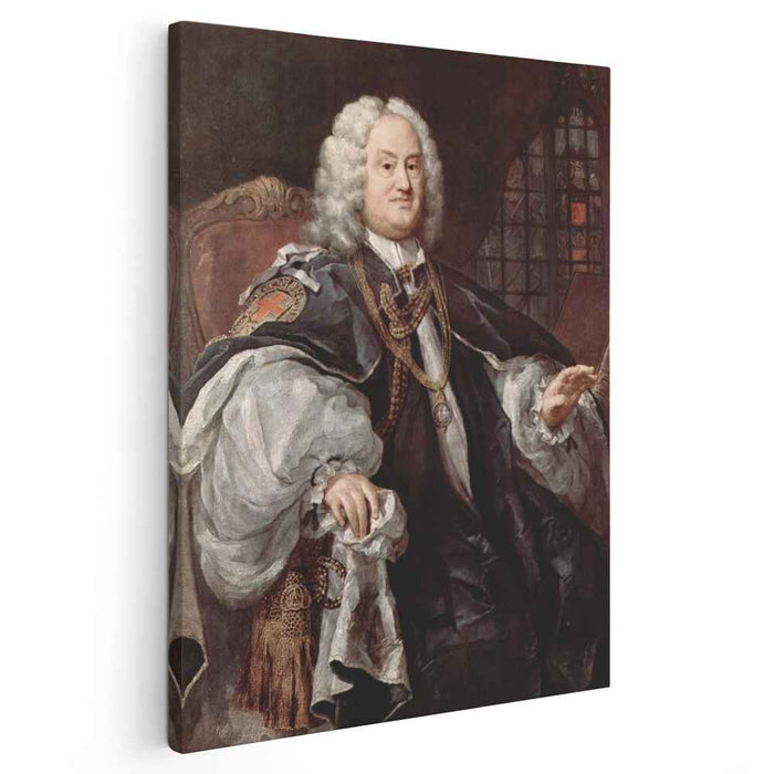 Portrait of Bischofs Benjamin Hoadly (1743) by William Hogarth
