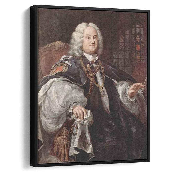 Portrait of Bischofs Benjamin Hoadly (1743) by William Hogarth