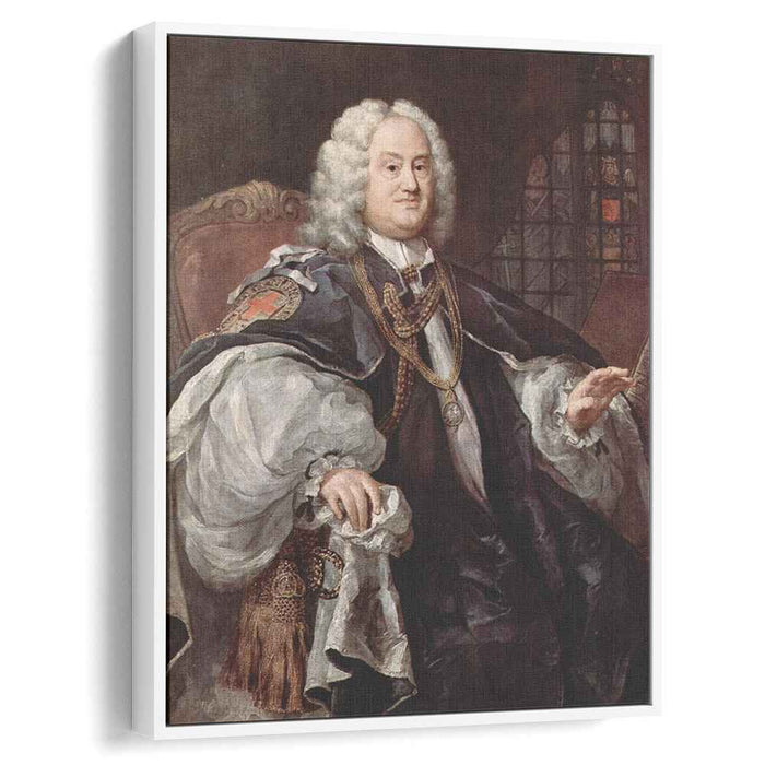 Portrait of Bischofs Benjamin Hoadly (1743) by William Hogarth