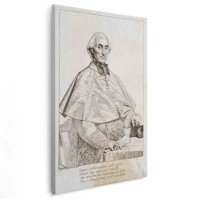 Portrait of Bishop Persigny (1816) by Jean Auguste Dominique Ingres