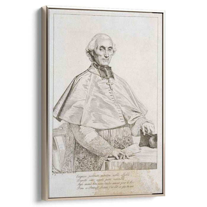 Portrait of Bishop Persigny (1816) by Jean Auguste Dominique Ingres