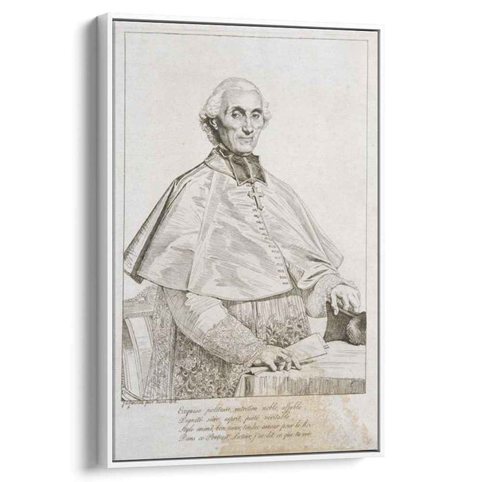 Portrait of Bishop Persigny (1816) by Jean Auguste Dominique Ingres