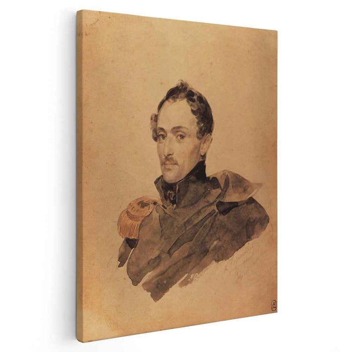 Portrait of Captain A. M. Kostinich (1835) by Karl Bryullov