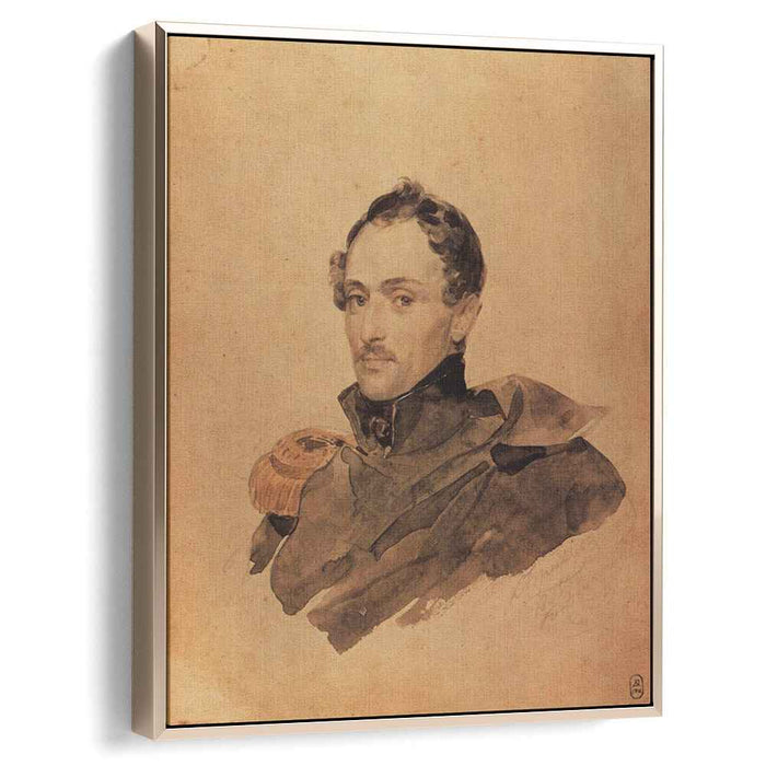 Portrait of Captain A. M. Kostinich (1835) by Karl Bryullov