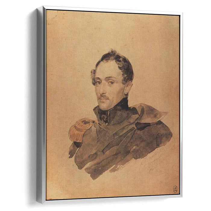 Portrait of Captain A. M. Kostinich (1835) by Karl Bryullov