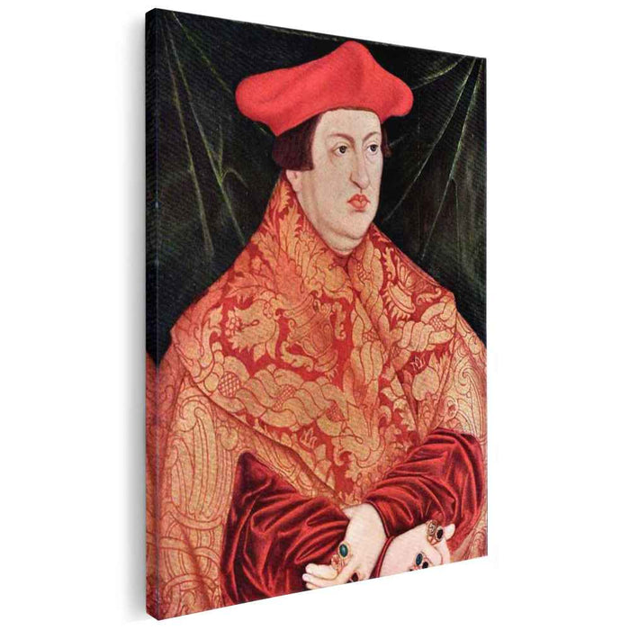Portrait of Cardinal Albrecht of Brandenburg (1526) by Lucas Cranach the Elder