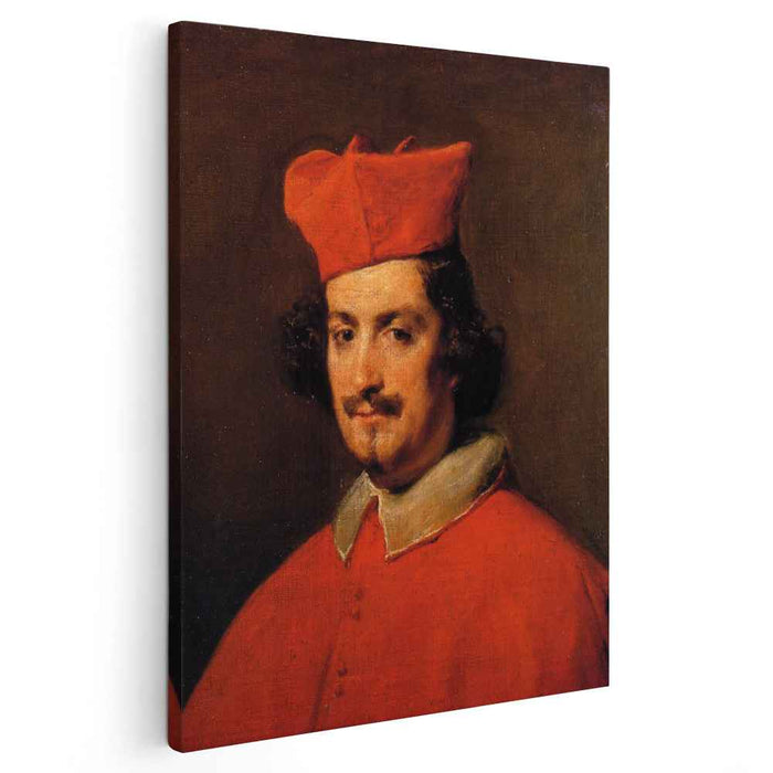Portrait of Cardinal Camillo Astali Pamphili (1650) by Diego Velazquez