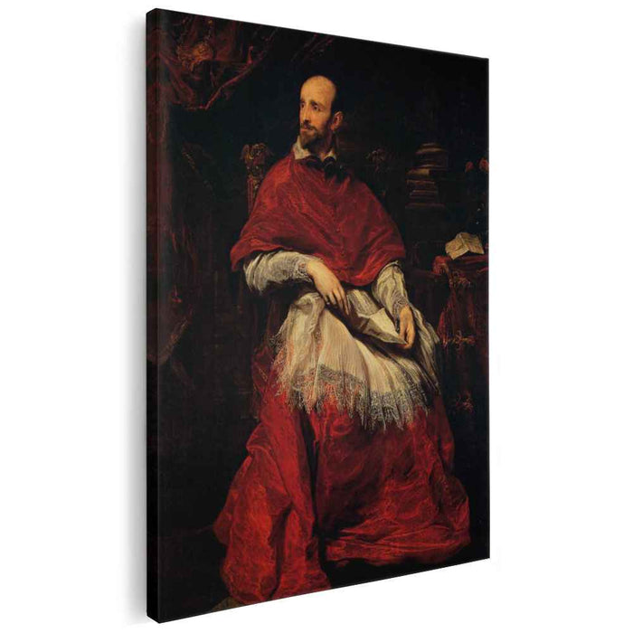 Portrait of Cardinal Guido Bentivoglio (1625) by Anthony van Dyck