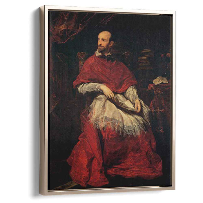 Portrait of Cardinal Guido Bentivoglio (1625) by Anthony van Dyck
