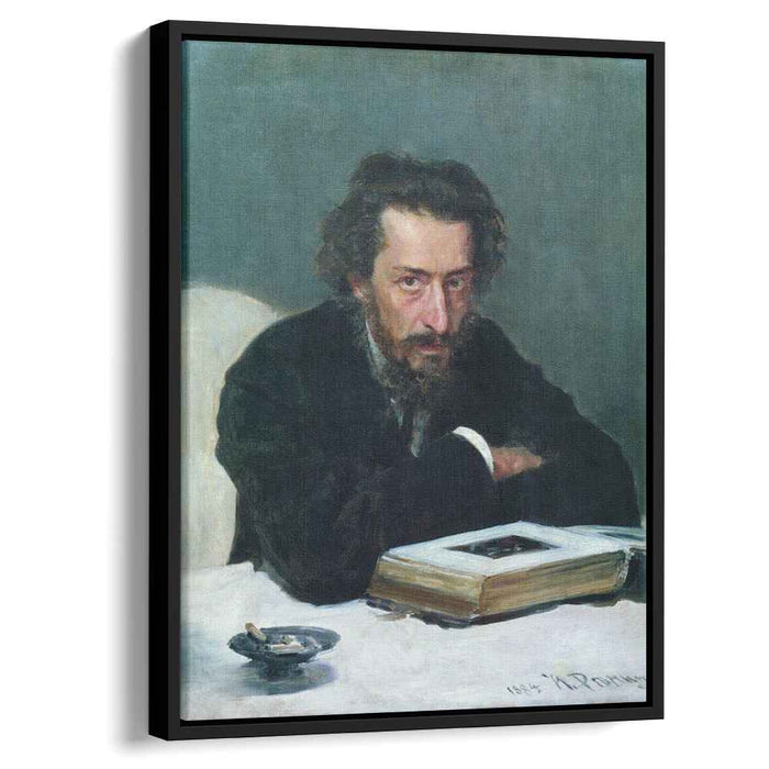 Portrait of composer and journalist Pavel Ivanovich Blaramberg (1884) by Ilya Repin