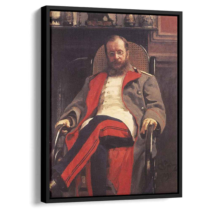 Portrait of Composer Cesar Antonovich Cui (1890) by Ilya Repin