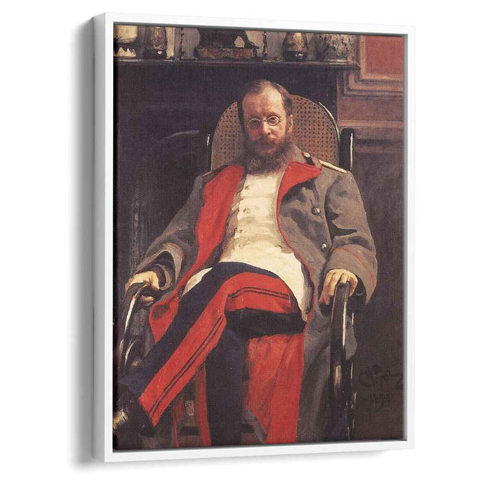 Portrait of Composer Cesar Antonovich Cui (1890) by Ilya Repin