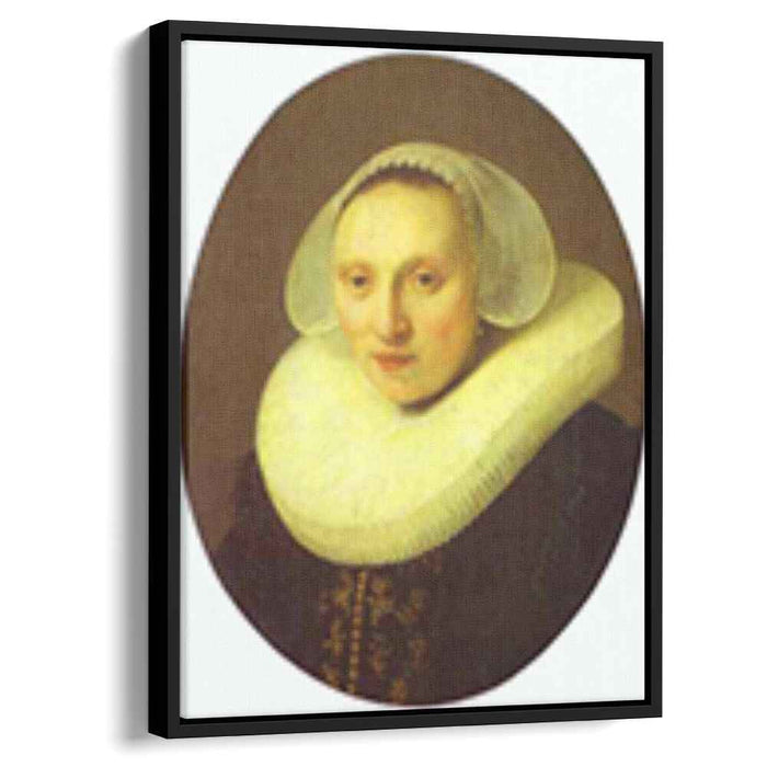 Portrait of Cornelia Pronck, Wife of Albert Cuyper, at the age of 33 by Rembrandt