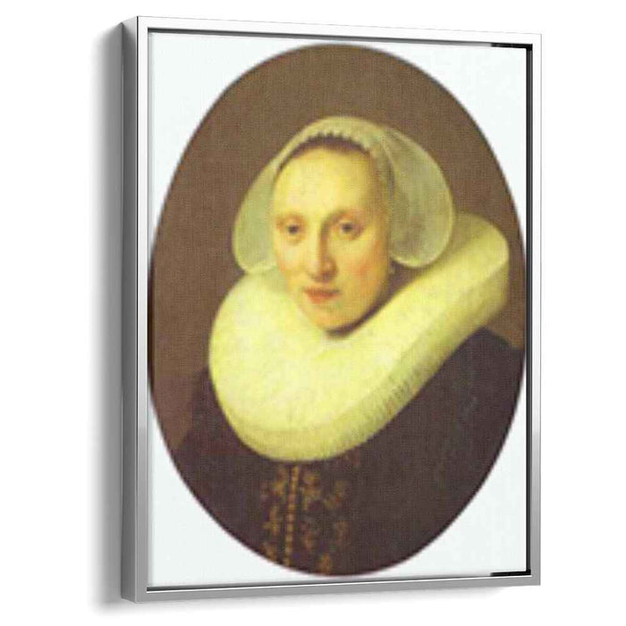 Portrait of Cornelia Pronck, Wife of Albert Cuyper, at the age of 33 by Rembrandt